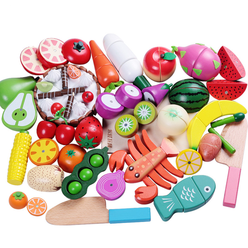 Kids Toys Kitchen Set - 1 Uds. Juguete de madera de