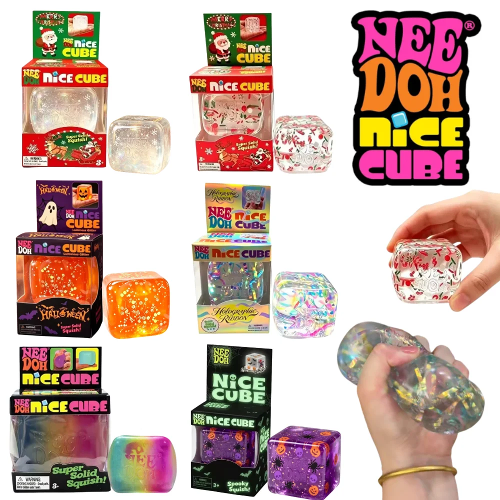 Kids Toys Xmas - Juguete sensorial de TPR con forma