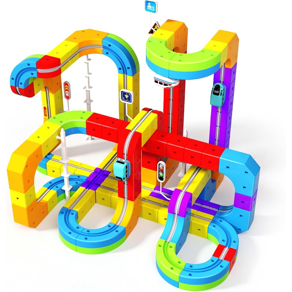 Kids Toys 3 Year Old - Juego de Tren Eléctrico Fusion Toys