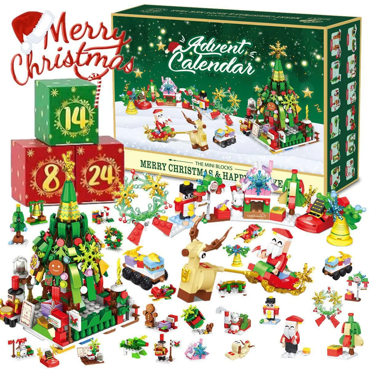 Kids Toys Xmas - Nuevo set de bloques de construcción
