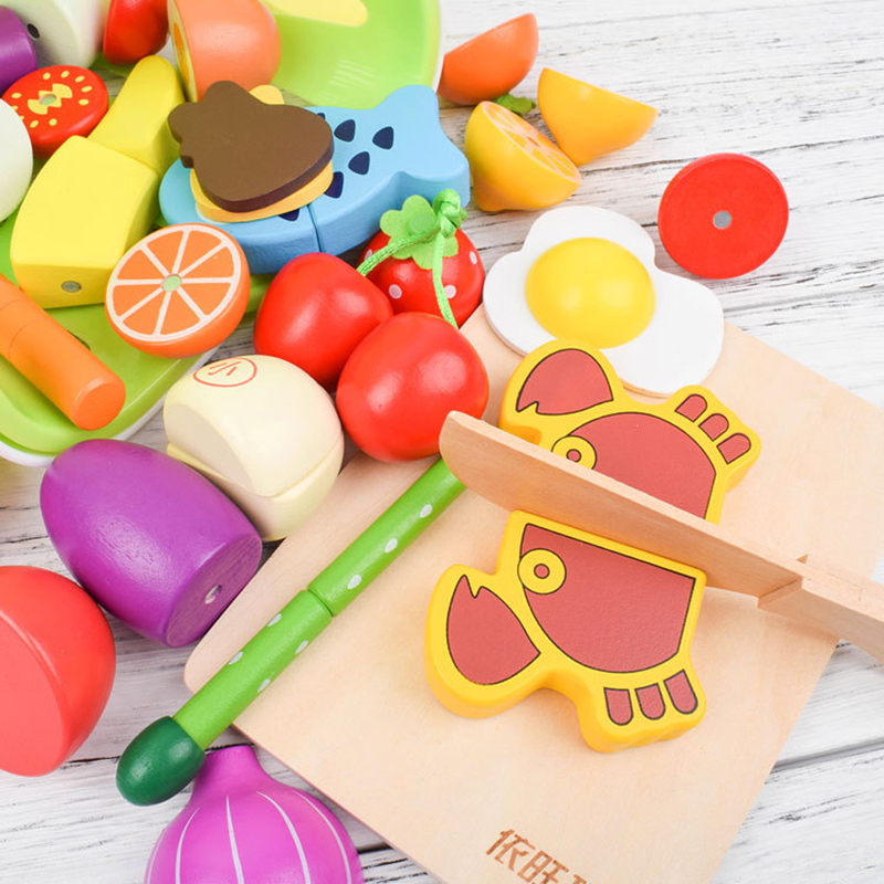 1 Uds. Juguete de madera de co - Kids Toys Kitchen Set reseña y precio