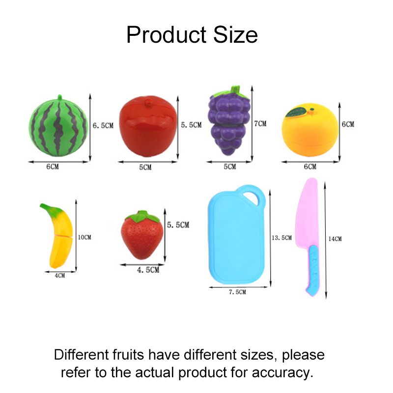 Juguetes de corte de frutas y  - Kids Toys Kitchen Set reseña y precio