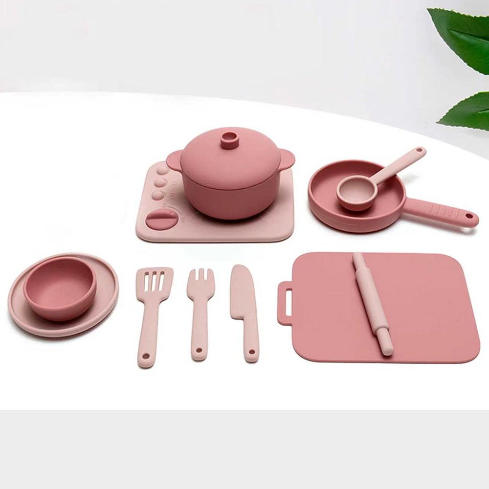 12 piezas de juguetes de cocin - Kids Toys Kitchen Set reseña y precio