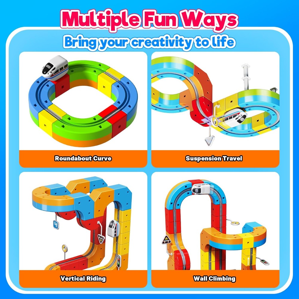 Juego de Tren Eléctrico Fusion - Kids Toys 3 Year Old reseña y precio