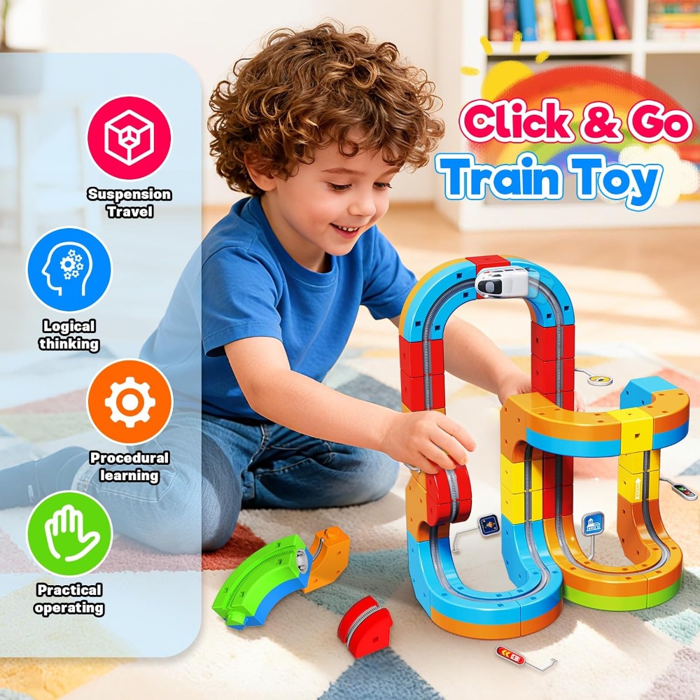Juego de Tren Eléctrico Fusion - Kids Toys 3 Year Old reseña y precio