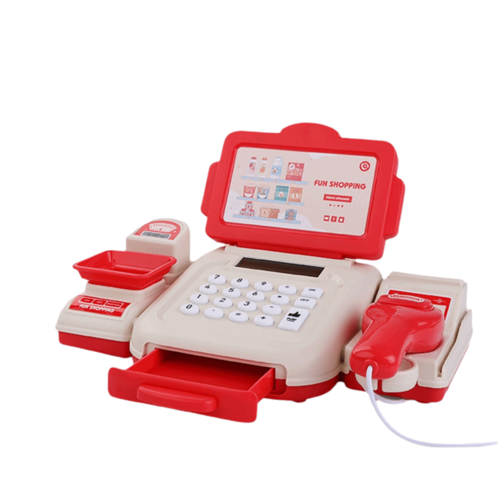 Caja Registradora de Simulació - Toy Cash Register reseña y precio
